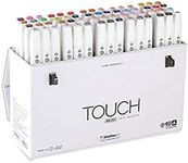 Shinhan Touch Twin Brush Marker Set 60 A