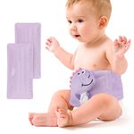 Hilph Baby Colic Relief, Reusable Heated Tummy Wrap for Newborns, Belly Relief by Soothing Warmth, Baby Heating Pad Swaddling Belt for Gas Relief, Upset Stomach, Baby Reflux - Purple