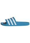 adidas Unisex Adilette Aqua slide sandal, Solar Blue Ftwr White Solar Blue, 9 UK