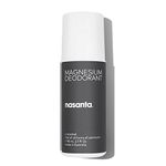 Nasanta Magnesium Deodorant Men Australian Made Natural Deodorant, 100% Free Of All Forms Of Aluminum, 80 M L 2.7 Fl Oz Roll On