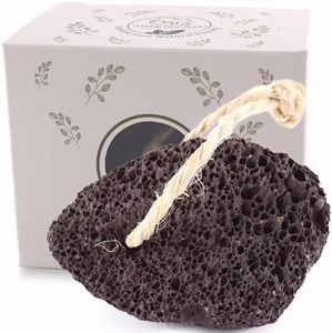 Natural Elephant Natural Volcanic Lava Pumice Stone Callus and Foot Pedicure Rock Scrub Packs (Single Pumice Stone)