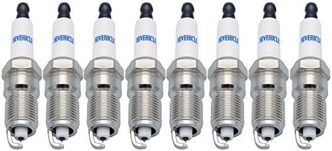 HiVehicle Iridium Spark Plug OE12621258 41 110 - Pack of 8, For Chevy GMC Cadillac Buick,Hummer,Isuzu,Pontiac,Saab