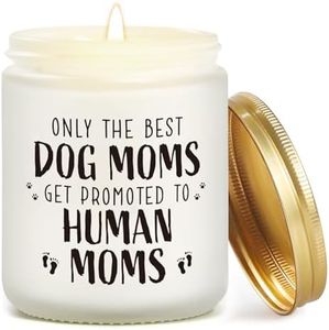 Best Expecting Mom Gifts,New Mom Gifts for Pregnant Women,Funny Dog Mom Pregnancy Gift for New Mom,First Time Mom Gifts,Mothers Day Gifts for New Mom,Mom to Be Gifts with Lavender Scented Candle
