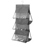 Ikea TSSP Hanging handbag organiser, dark grey39x93 cm (15 ¼x36 ½)