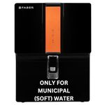 Faber CUV 8000 Water Purifier | UV+UF+Cu Guard |7L Tank, 7 Stage Filtration, Pre & Post Carbon| Not Suitable for Borewell/Tanker Water| Pressure & Purification Indicator | Upto 200 TDS | (Black)