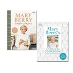 Mary Berry 2 Books Collection Set (Mary Berry's Complete Cookbook: Over 650 recipes and Mary Berry's Simple Comforts)