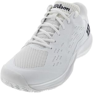 WILSON Men's Tennis Shoe Sneaker, White/Black, 7.5