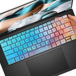 Colorful Keyboard Cover for 2024 2023 2022 Dell XPS 15 9500 9510 9520 9530 15.6 Inch & XPS 17 9720 9700 9710 9730 17 Inch & DELL Precision 5770 5570 5760 5560 15.6" 17.3" (NOT FIT XPS 13 14 16 inch)