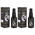 Dr Vedic Beard Hair Growth Oil For Faster Beard Growth And Thicker Looking Beard|Beard Oil For Patchy And Uneven Beard (30Ml) (Pack Of 2), 350 Grams