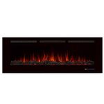 Valuxhome Electric Fireplace Recessed Heater w/Touch Screen Panel & Remote Control, 60", Black