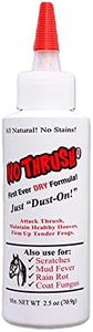 Four Oaks Farm Ventures, No Thrush Dry Powder Treatment for Horses - Wound Care, Scratches, Rain Rot, Mud Fever, Coat Issues - All Natural Ingredients, Non-caustic, Easy to Use Powder Formula (2.5 oz)