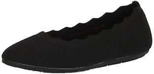 Skechers Modern Comfort Women's Cleo 2.0-Love Spell Loafer Flat, Black, 9