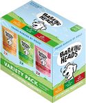 Barking Heads Adult Dog Food Wet Pouches Variety Pack Natural & Grain-Free with No Artificial Flavours Plus Added Vitamins & Minerals 6 x 300g