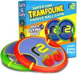 Kids Bouncy Paddles & Flying Disc: 