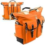 Lencca Phlox Backpack Orange Carry 