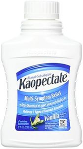 Kaopectate Multi-Symptom Relief Anti-Diarrheal/Upset Stomach Reliever Liquid, Vanilla, 8 Fl Oz, Pack of 3