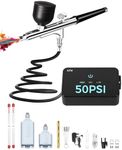 Airbrush Kit with Air Compressor, 5