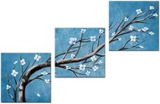 KREATIVE ARTS Modern 3 Panel Floral