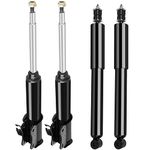 Set of 4 Shocks,ECCPP Shocks Absorbers fit for Chevy Tracker,for Suzuki Sidekick/X-90/Vitara/Grand Vitara,Geo Tracker 1994 1995 96 97 98 99 00 01 02 03 04 05 Front Rear Auto Shocks with 334196 334195