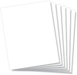 LITKO 8x10-inch Polystyrene Flexible Craft Sheets | Plasticard | Styrene Plastic Sheets | Modeling | Crafting | Scratch Building | Displays | White (.040 Inch - 6 Pack)