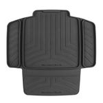 WeatherTech Child Car Seat Protector – Black – Under-Seat Mat with Front Flap for Baby & Toddler Car Seats – Protects Upholstery from Spills & Indents – Durable, Easy to Clean