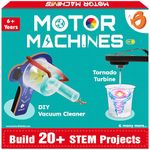 ButterflyEdufields 20+ Science Experiments Kit | Birthday Gift for Boys Girls Ages 6 7 8 10 12 Years | DIY STEM Projects Educational Learning Toys for 6-12 Year Olds | Build 20+ Motor Machines