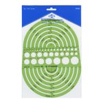 Pickett 1202I Circle Radius Master Template, Circle Range Size 3/64 To 7-1/2 Inches (1202I)