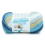 Lion Brand Yarn Ice Cream Yarn, Butter Pecan