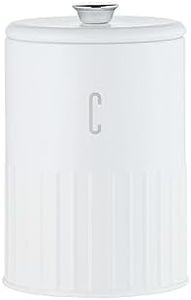 Maxwell & Williams Astor Coffee Canister 11x17cm 1.35L White