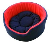 Fluffy's Polyester Luxurious Both Side Soft Dog/Cat Bed (Red, X Large)