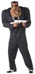 California Costumes 00718-Black-L Men's Adult-Massive Mobster, Black, L (42-44) Costume Humor Sized, Large