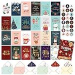 24 Pack Foiled & Glittery Assorted 