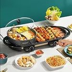 Electric Grill With Hot Pot,Multifu