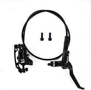 ROADNADO 2 Piston Hydraulic Brakes MTB Hydraulic Brakes for Mountain Bike Right Rear 1400mm + Left Front 800mm Aluminum Alloy 160mm Disc Brake Kit