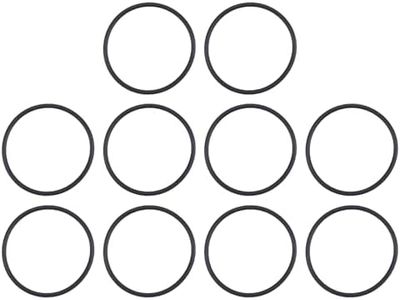 MECCANIXITY FKM O-Ring 1.18" OD 1.06" ID 1/16" Width Fluorine Rubber Sealing Gasket Washer 75A Seal O Rings for Engines Industrial Plumbing, Black, Pack of 10