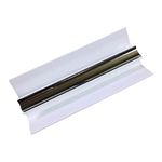 DBS Silver Internal Corner Trim 10mm for Shower Wall Panels Bathroom Cladding Chrome