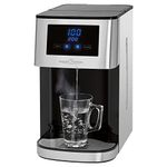 ProfiCook PC-HWS 1145 Hot Water Dispenser, Stainless Steel Housing, Hot Water at the Touch of a Button in Approx. 3 Seconds, LED Display with Sensor Touch Control, 2600 Watt