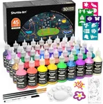 Shuttle Art Fabric Paint Set, 45 Co