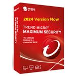 Trend Micro Maximum Security 2023 multi-language for PC, Mac, Android and iOS Product key card Windows 8.1 and 10, 11 (5 devices, 3 years)