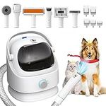 Ceenwes Astronaut 1 Dog Grooming Vacuum for Dogs/Cats 3L Large Capacity Dog Grooming Vacuum Low Noise Dog Hair Vacuum Groomer Pet Clipper for Shedding Dog Grooming Kit