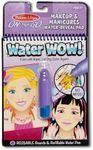 Melissa & Doug On the Go Water Wow! Reusable Water-Reveal Activity Pad - Makeup and Manicures - FSC Certified