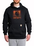 Carhartt Men's Loose Fit Midweight Graphic Sweatshirt, Black, XX-Large