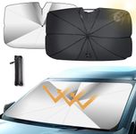 Qoosea Car Windshield Sun Shade Umb