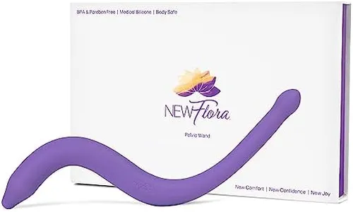 NewFlora Pelvic Wand Massager for Women & Men, S Shaped Massager Tool for Pelvic Floor Physical Therapy