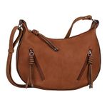 TOM TAILOR Women's CAIA Shoulder Bag, Cognac, S