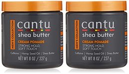 Cantu Mens Cream Pomade 8 Ounce Jar (236ml) (2 Pack)