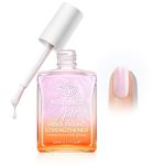 Modelones 15ml 8-in-1 Nail Ridge Filler Strengthener Base Coat Nail Polish Repair Nail Growth Treatment for Thin and Damaged Nails, Pearl White