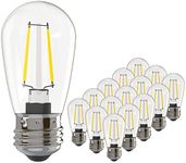 Banord 15 Pack Dimmable 2W S14 Repl