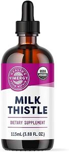 Vimergy USDA Organic Milk Thistle Extract, 57 Servings – Healthy Liver Support Supplement Drops – Liquid Milk Thistle Tincture – No Alcohol Added - Non-GMO, Vegan & Paleo (115 ml)