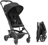 Joolz Dot Ultra Lightweight Travel Stroller – Compact Fold, Airplane Compatible, 5-Point Harness, UPF 50+ Canopy – Easy to Carry City & Travel Stroller - Space Black